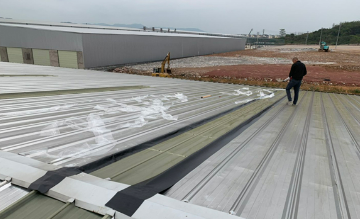 霞浦厂房屋面防水维修案例